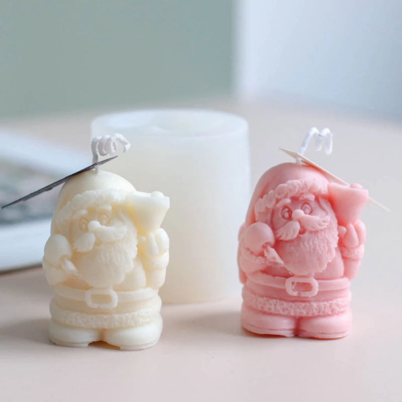 DIY 3D Santa Shaped Food Grade Silicone Mold Chocolate Biscuit Candy Baking Mold Handmade Crafts Home Decoration Casting Tool
DIY 3D Santa Shaped Food Grade Silicone Mold Chocolate Biscuit Candy Baking Mold Handmade Crafts Home Decoration Casting Tool