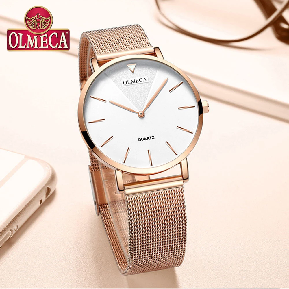 Top Brand OLMECA Watch Women Watches Fashion Wrist Watch Water Resistant Relogio Feminino For Woman Reloj Mujer Alloy Band
Top Brand OLMECA Watch Women Watches Fashion Wrist Watch Water Resistant Relogio Feminino For Woman Reloj Mujer Alloy Band