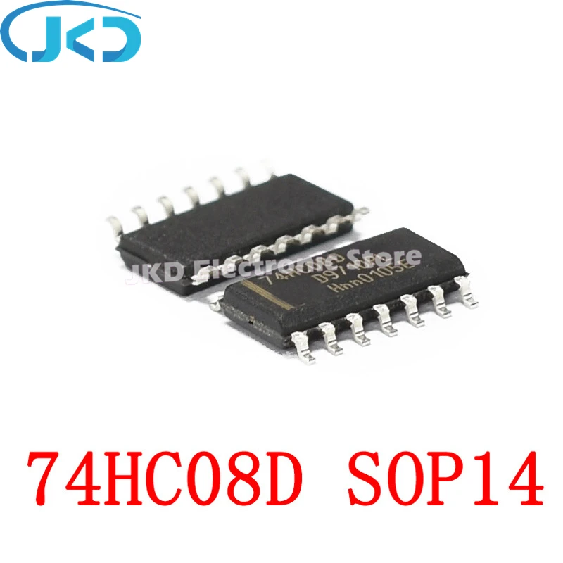 

10pcs SN74HC08DR 74HC08D 74HC08 SOP-14 New IC