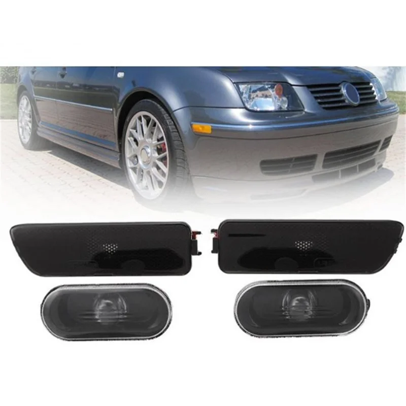 4 шт. поворотники для VW Jetta Golf Mk4 Passat B5 B5.5 1999 2004|Сигнальная лампа| |