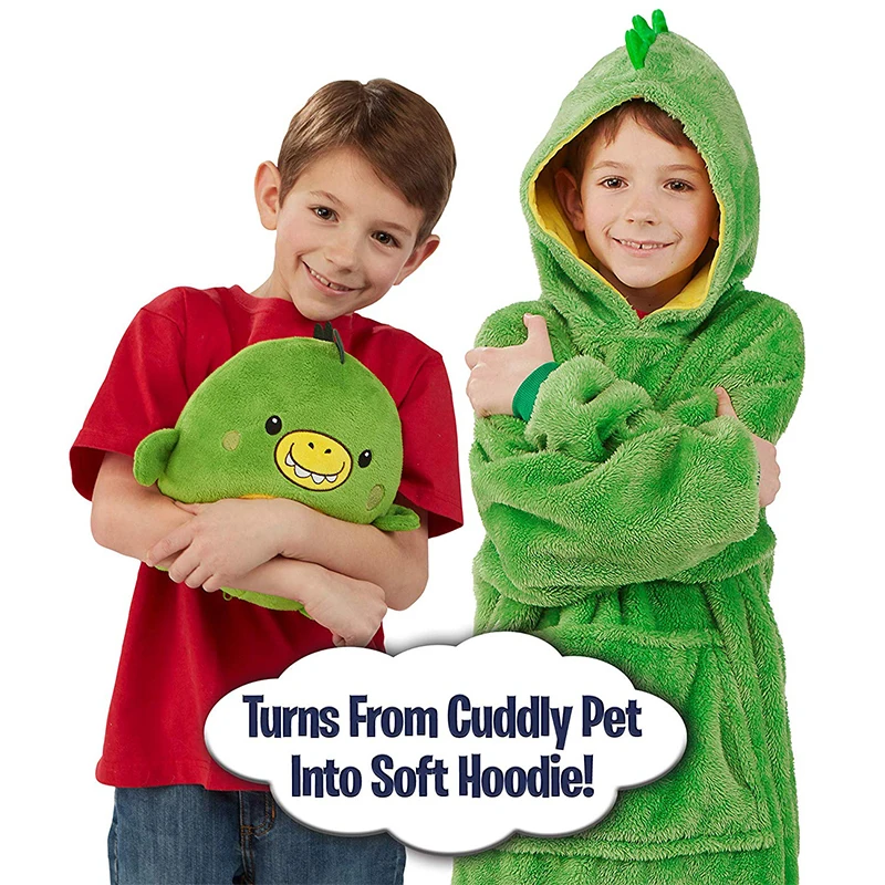 Kids Pets Hoodie Blanket Hoodie Children's Sweatshirt Pet Shaped Wearable Hoodie Fleece Winter Pet Hoodie For Kids Dropshipping
Kids Pets Hoodie Blanket Hoodie Children's Sweatshirt Pet Shaped Wearable Hoodie Fleece Winter Pet Hoodie For Kids Dropshipping