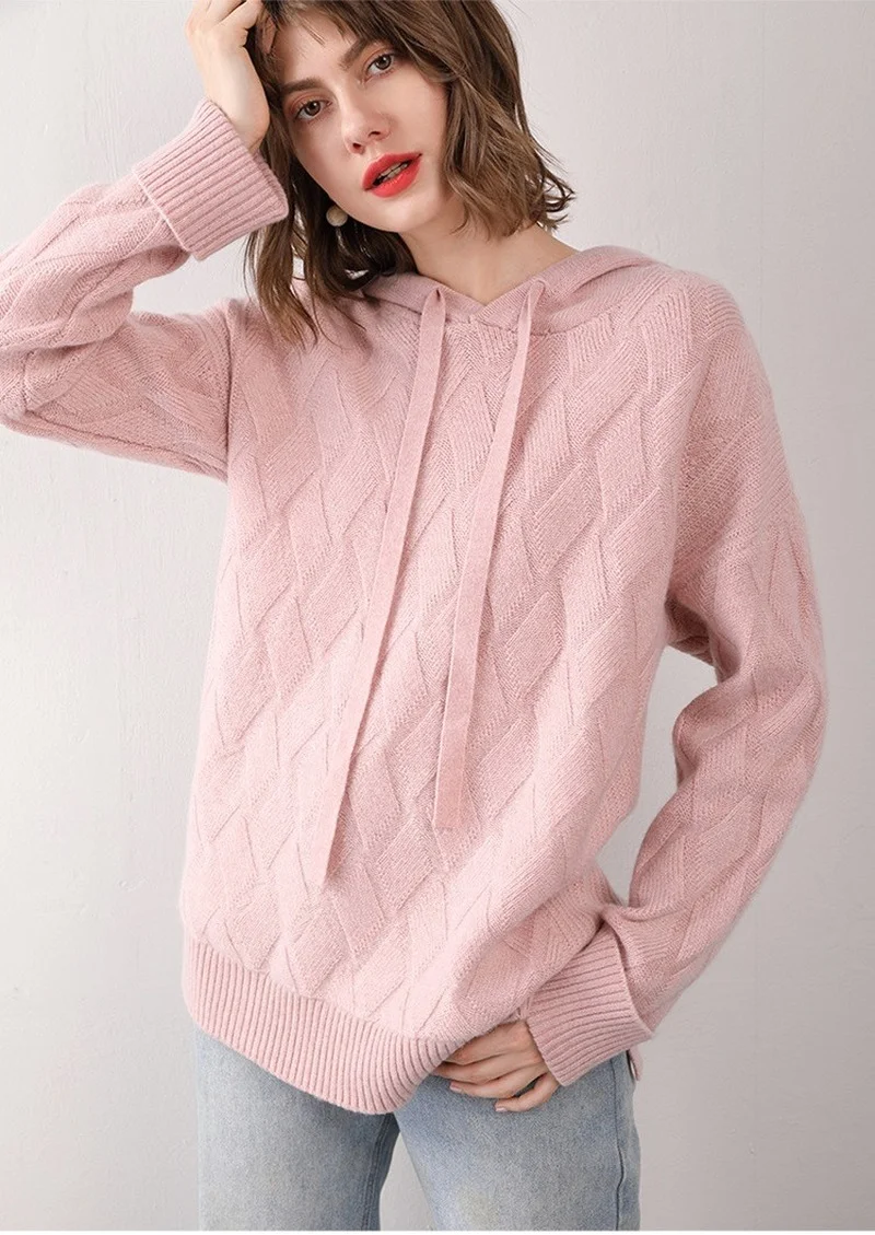 D42906 Women's Sweater Women's Hooded Pullover Sweater Korean Loose Casual Sweater Fashion Sweater Woman Sweaters
D42906 Women's Sweater Women's Hooded Pullover Sweater Korean Loose Casual Sweater Fashion Sweater Woman Sweaters