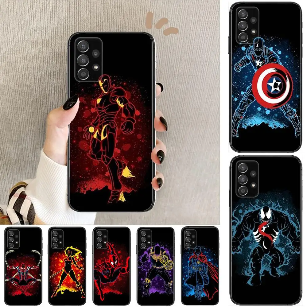 black Marvel Avengers Phone Case Hull For Samsung Galaxy A70 A50 A51 A71 A52 A40 A30 A31 A90 A20E 5G S Black Shell Art Cell Cove
black Marvel Avengers Phone Case Hull For Samsung Galaxy A70 A50 A51 A71 A52 A40 A30 A31 A90 A20E 5G S Black Shell Art Cell Cove