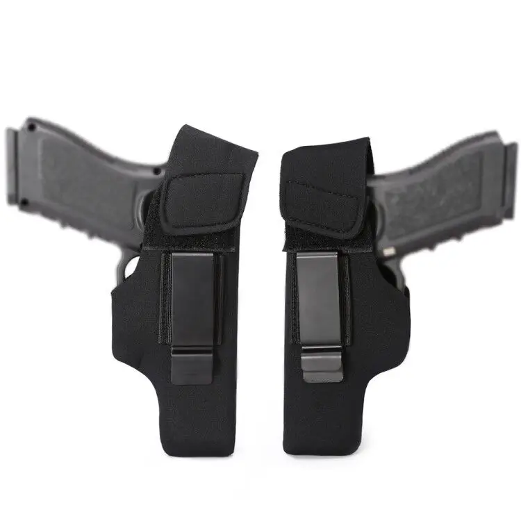 

Universal Tactical Gun Holster IWB OWB Concealed Carry Handgun Holder Bag Metal Clip Airsoft Hunting Left Right Pistol Holsters