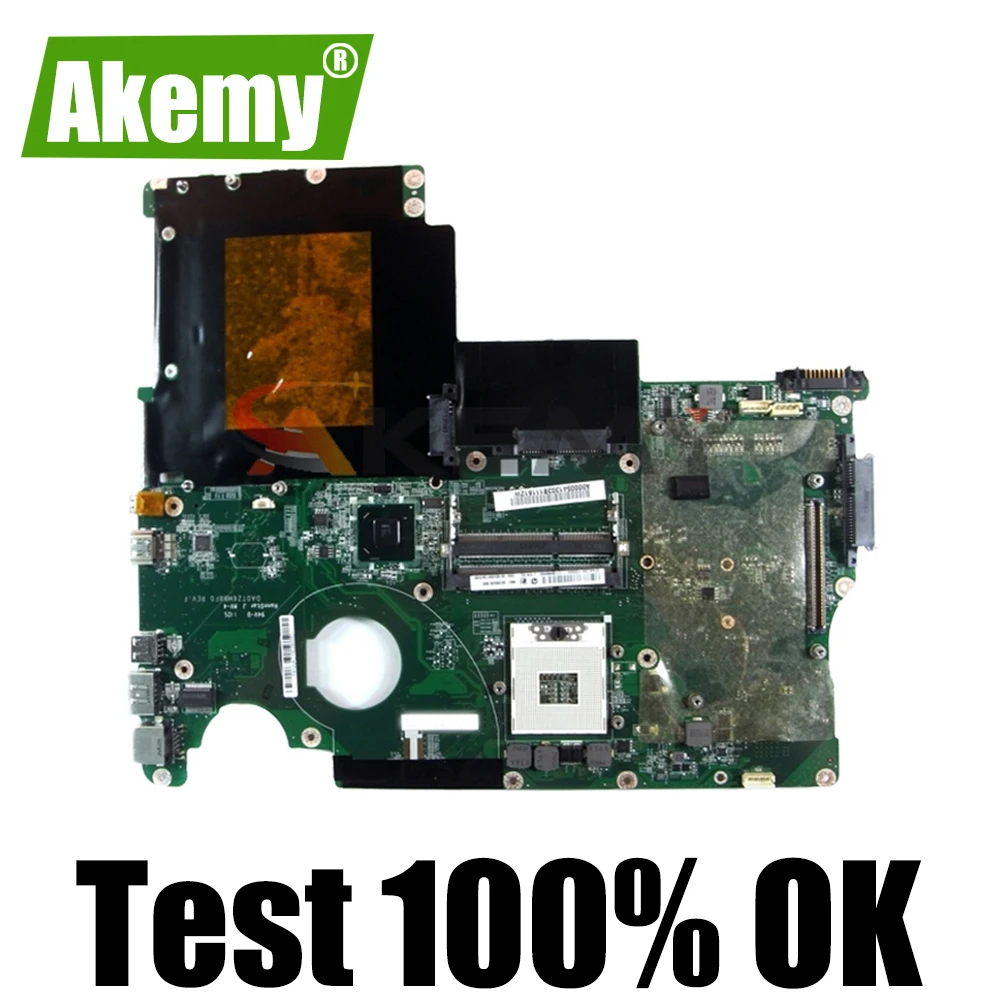 Материнская плата AKEMY A000053720 для ноутбука Toshiba Qosmio X500 P505 X505 PM55 DDR3 со слотом для графики, материнская плата, логические платы
Материнская плата AKEMY A000053720 для ноутбука Toshiba Qosmio X500 P505 X505 PM55 DDR3 со слотом для графики, материнская плата, логические платы