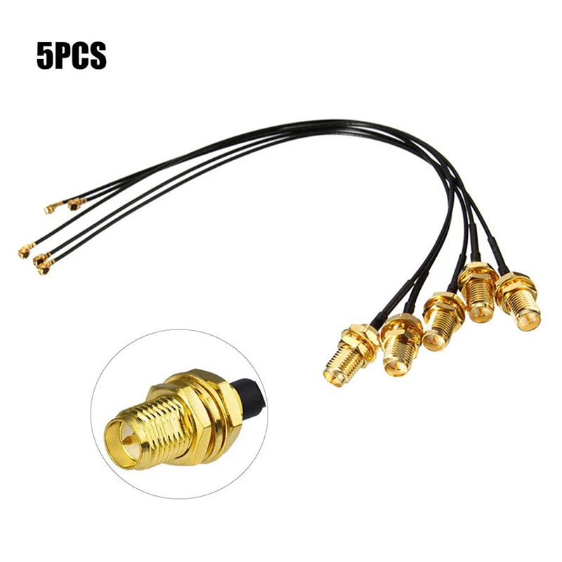 5pcs Cable 12cm IPX to SMA Female UFL SMA Connector Coaxial RF pigtail cable WiFi Antenna Pigtail
5pcs Cable 12cm IPX to SMA Female UFL SMA Connector Coaxial RF pigtail cable WiFi Antenna Pigtail