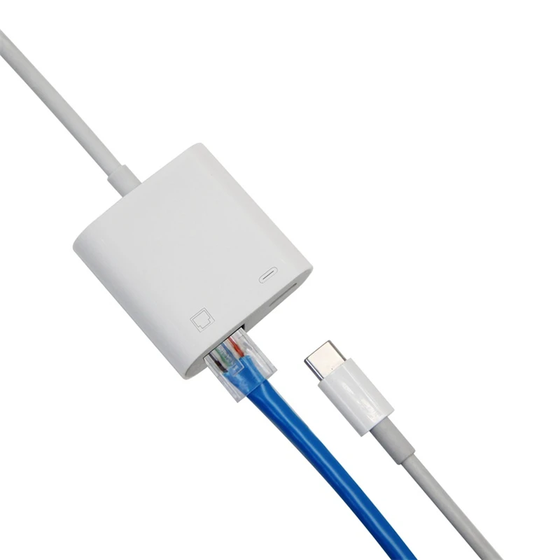 OTG Ethernet USB Adapter For USB C to RJ45 Ethernet LAN Wired Network 100mbs Converter for type C for Huawei for Xiaomi
OTG Ethernet USB Adapter For USB C to RJ45 Ethernet LAN Wired Network 100mbs Converter for type C for Huawei for Xiaomi