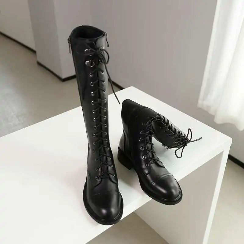 Krazing Pot 2020 new full grain leather high quality round toe med heel motorcycle boots handsome streetwear knee-high boots L53
Krazing Pot 2020 new full grain leather high quality round toe med heel motorcycle boots handsome streetwear knee-high boots L53