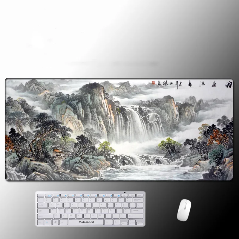 Thicker Mouse Pad Landscape Painting Seaming Chinese Style Literary Table Mat Custom Office Oversized Mouse Pad Household
Thicker Mouse Pad Landscape Painting Seaming Chinese Style Literary Table Mat Custom Office Oversized Mouse Pad Household