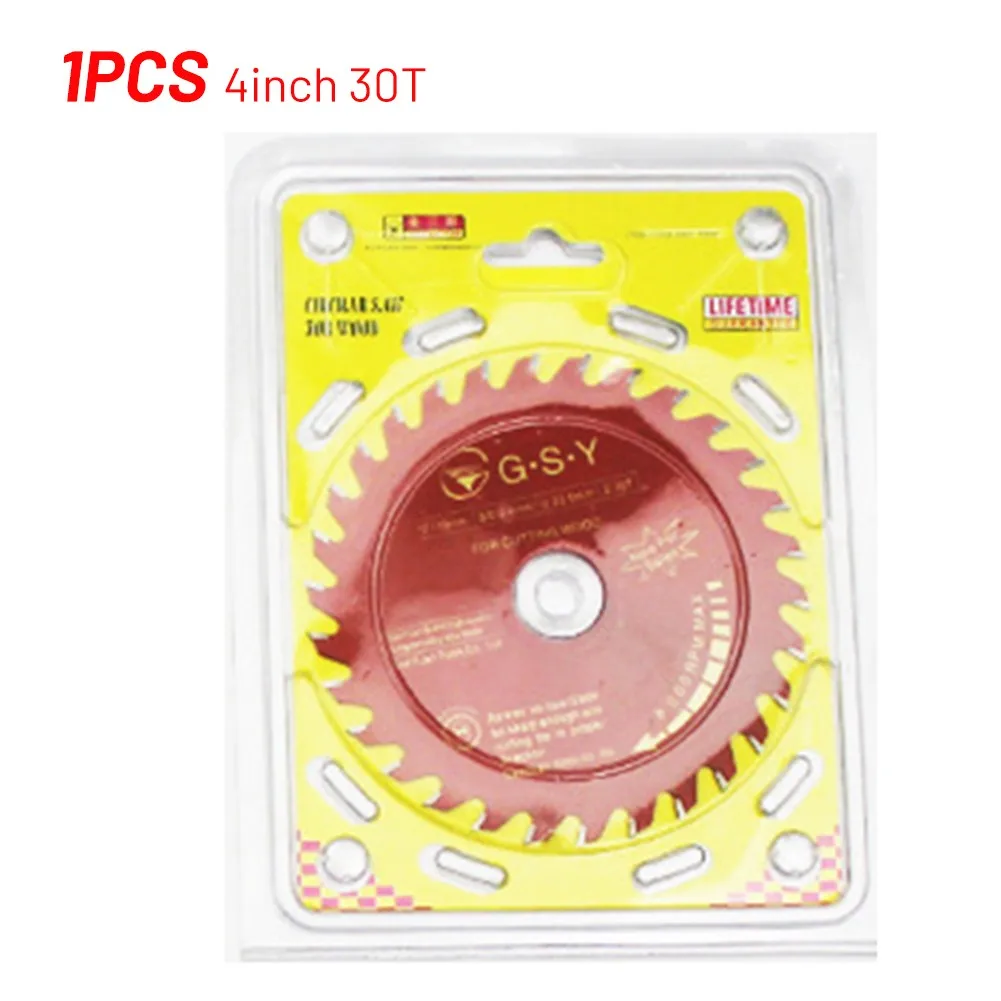 Cemented Carbide 4 InchSaw Blade 30T Carbide Tipped Wood Cutting Circular Saw For Cutting Cross Sawing Soft Hard Solid Wood
Cemented Carbide 4 InchSaw Blade 30T Carbide Tipped Wood Cutting Circular Saw For Cutting Cross Sawing Soft Hard Solid Wood