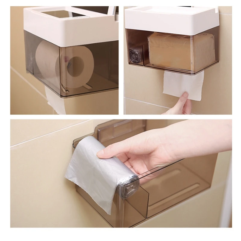 Hot Sale Adhesive Multi-Function Bathroom Toilet Paper Holder Shelf Tissue Box Waterproof Holder
Hot Sale Adhesive Multi-Function Bathroom Toilet Paper Holder Shelf Tissue Box Waterproof Holder