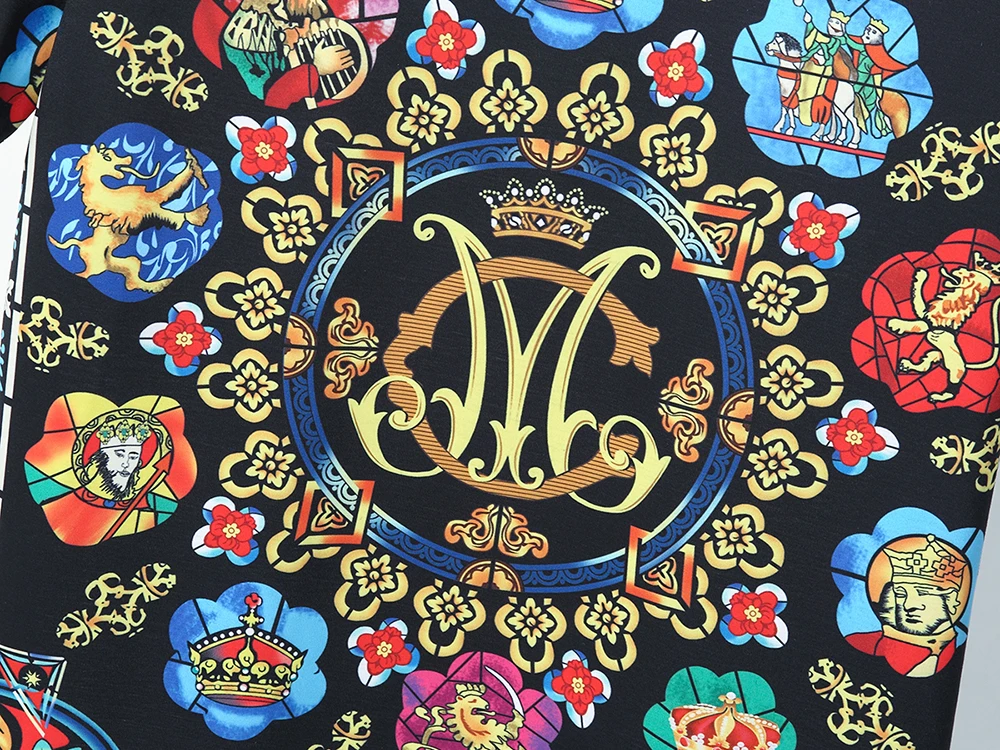 DUYOU 2021ss Mens Designer T Shirts Printed King and knight Short Sleeve Tshirts Summer Hip Hop 100% Cotton Tops Tees Streetwear
DUYOU 2021ss Mens Designer T Shirts Printed King and knight Short Sleeve Tshirts Summer Hip Hop 100% Cotton Tops Tees Streetwear