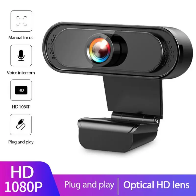 USB 1080P Webcam Camera Digital Web Cam With Mic For Laptop Desktop Computer HD Web Cam Rotatable No Need Driver
USB 1080P Webcam Camera Digital Web Cam With Mic For Laptop Desktop Computer HD Web Cam Rotatable No Need Driver