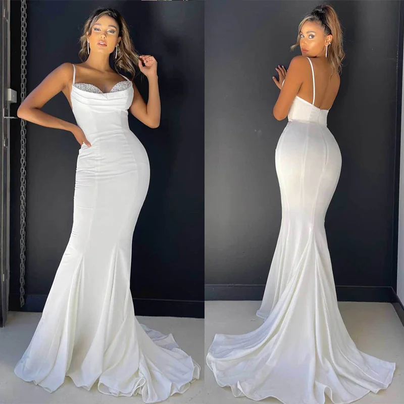 Sexy Backless Maxi Dress Strapless White Long Dress Slim Fit Wedding Dress Chest Wrap Elegant Dresses for Women Vamos Todos
Sexy Backless Maxi Dress Strapless White Long Dress Slim Fit Wedding Dress Chest Wrap Elegant Dresses for Women Vamos Todos