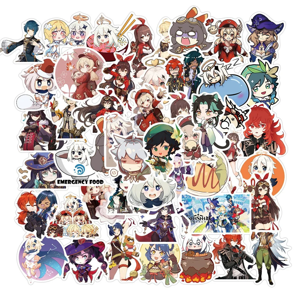 10/30/50PCS Adventure Game Genshin Impact Cute Graffiti Sticker Suitcase Helmet Computer Waterproof Sticker Wholesale
10/30/50PCS Adventure Game Genshin Impact Cute Graffiti Sticker Suitcase Helmet Computer Waterproof Sticker Wholesale