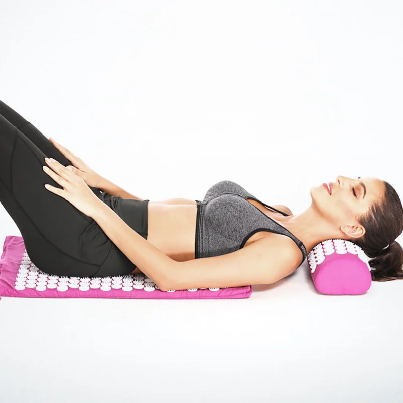 Acupressure Mat Head Neck Back Foot Massage Cushion Pillow Yoga Spike Mat Anti-stress Acupuncture pad Needle Massager
Acupressure Mat Head Neck Back Foot Massage Cushion Pillow Yoga Spike Mat Anti-stress Acupuncture pad Needle Massager