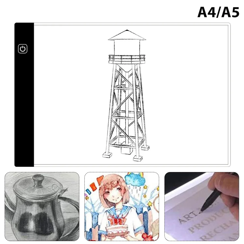 Доска для рисования A4/A5, светящийся стол для копирования, прозрачный, для l-копирования, Аниме Манга, скетч, доска для рисования
Доска для рисования A4/A5, светящийся стол для копирования, прозрачный, для l-копирования, Аниме Манга, скетч, доска для рисования