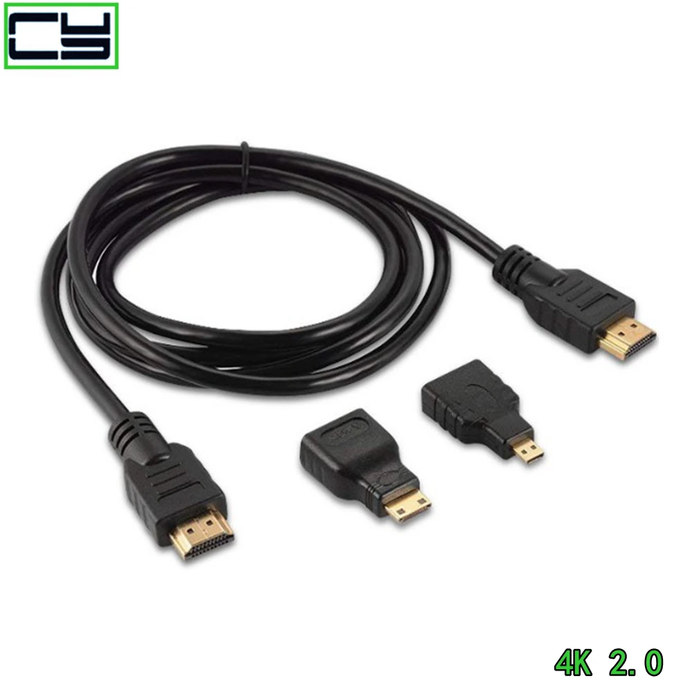 Хой qualität Мини HD-адаптер микро HD stecker 1 5 M 4K кабель geeignet для PS3 HDTV DVD XBOX PC Pro - купить по