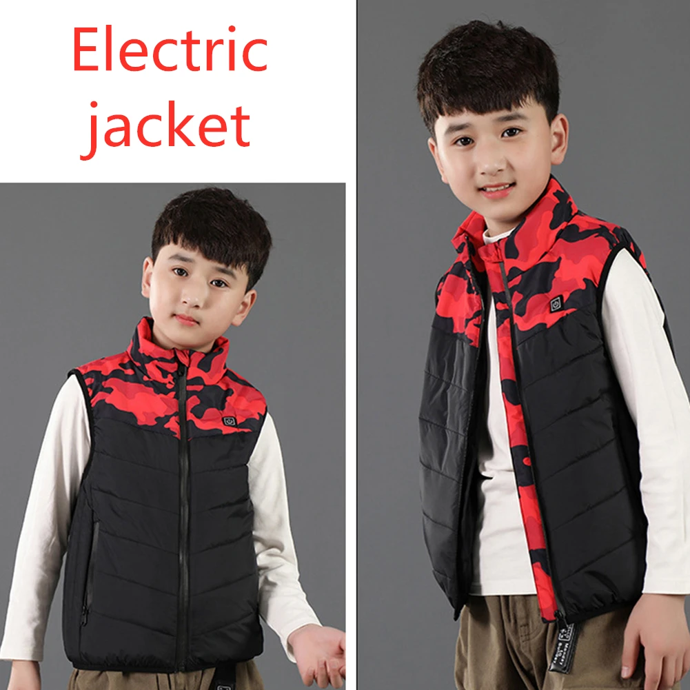 Children's Heating Vest Autumn and Winter Lightweight Smart USB Electric Heating Vest Female Outdoor Warm Winter Sports jacket
Children's Heating Vest Autumn and Winter Lightweight Smart USB Electric Heating Vest Female Outdoor Warm Winter Sports jacket