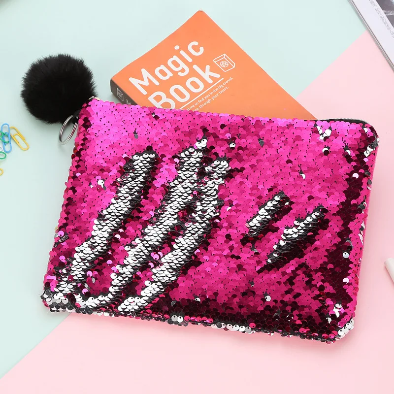 Snailhouse Fashion Mermaid Sequin Pen Bag Hair Ball Sequins Cosmetic Bag Sequins Coin Purse Make Up Storage Bag Sundries Pouches
Snailhouse Fashion Mermaid Sequin Pen Bag Hair Ball Sequins Cosmetic Bag Sequins Coin Purse Make Up Storage Bag Sundries Pouches