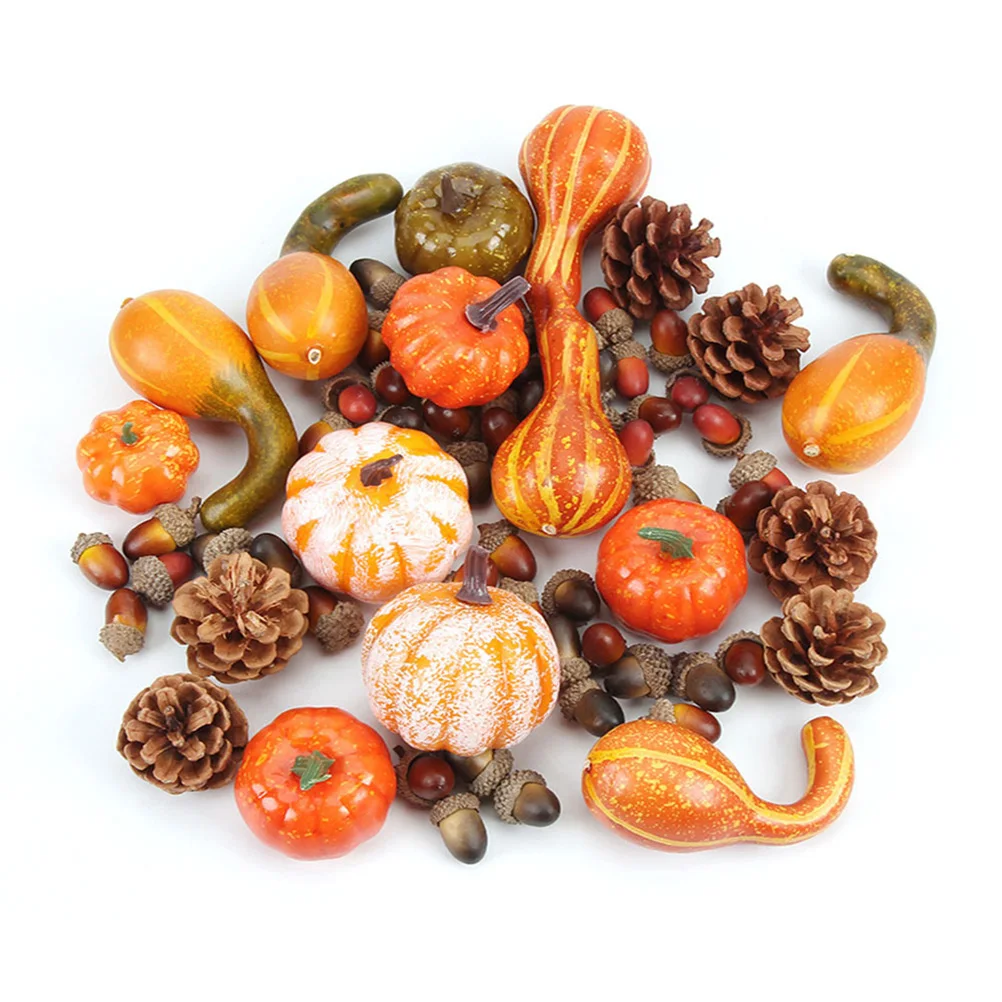 50pcs Halloween Decor Props Artificial Mini Pumpkin Berries Maple Leaf DIY Craft for Halloween Party Decoration
50pcs Halloween Decor Props Artificial Mini Pumpkin Berries Maple Leaf DIY Craft for Halloween Party Decoration