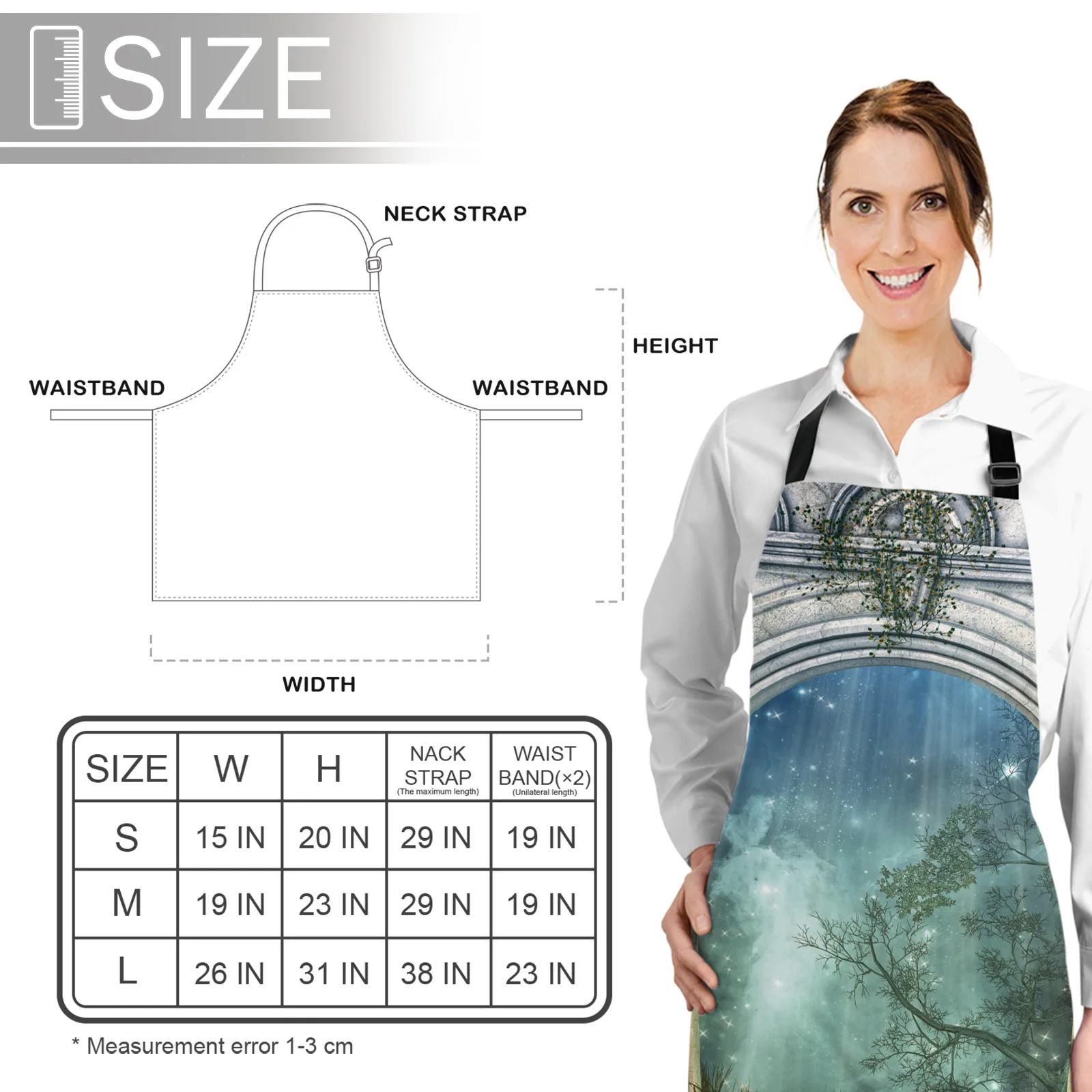 Garden Dream Gate House Printed Kitchen Cooking Baking Aprons Canvas Sleeveless For Women Man Kids Home Delantal Cocina
Garden Dream Gate House Printed Kitchen Cooking Baking Aprons Canvas Sleeveless For Women Man Kids Home Delantal Cocina