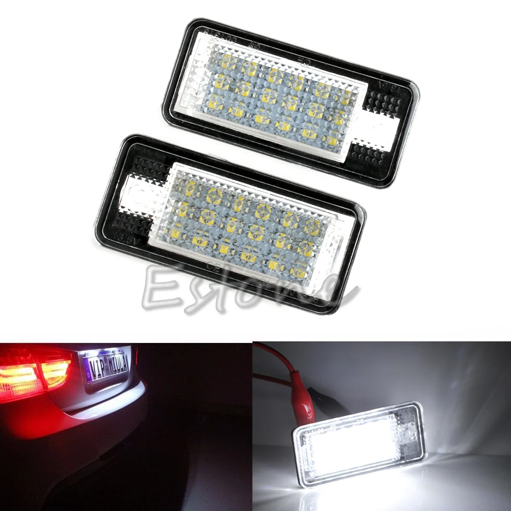 2x Error Free White LED License Plate Light Lamp for audi A3 A4 A6 S6 A8 Q7 Dropshipping
2x Error Free White LED License Plate Light Lamp for audi A3 A4 A6 S6 A8 Q7 Dropshipping