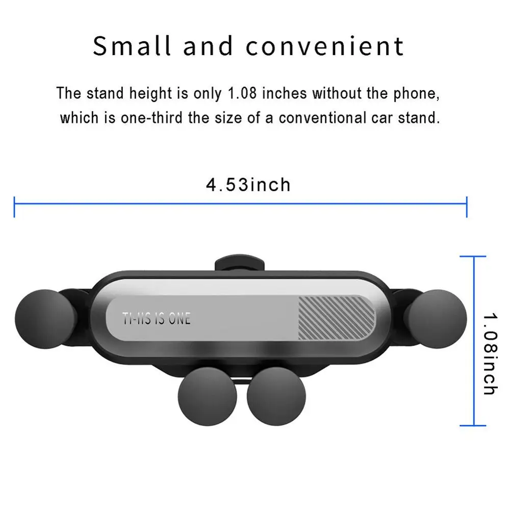 Гравитационный Автомобильный держатель для телефона в автомобиле крепление на