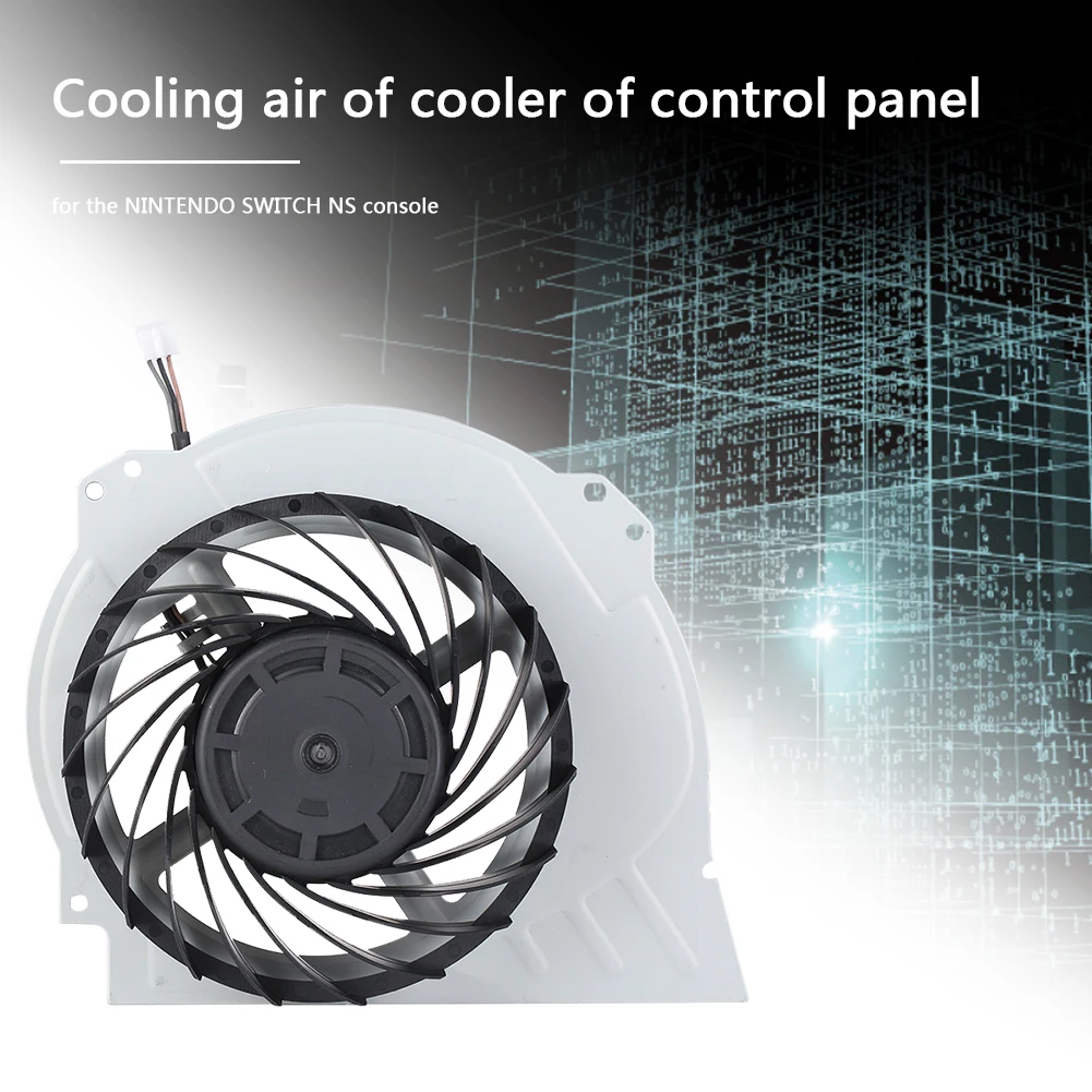 Replacement Internal Cooling Fan 12V 2.1A Console CPU Cooler Fan Internal Repair Parts for PS4 Pro Game Console Repair Parts
Replacement Internal Cooling Fan 12V 2.1A Console CPU Cooler Fan Internal Repair Parts for PS4 Pro Game Console Repair Parts