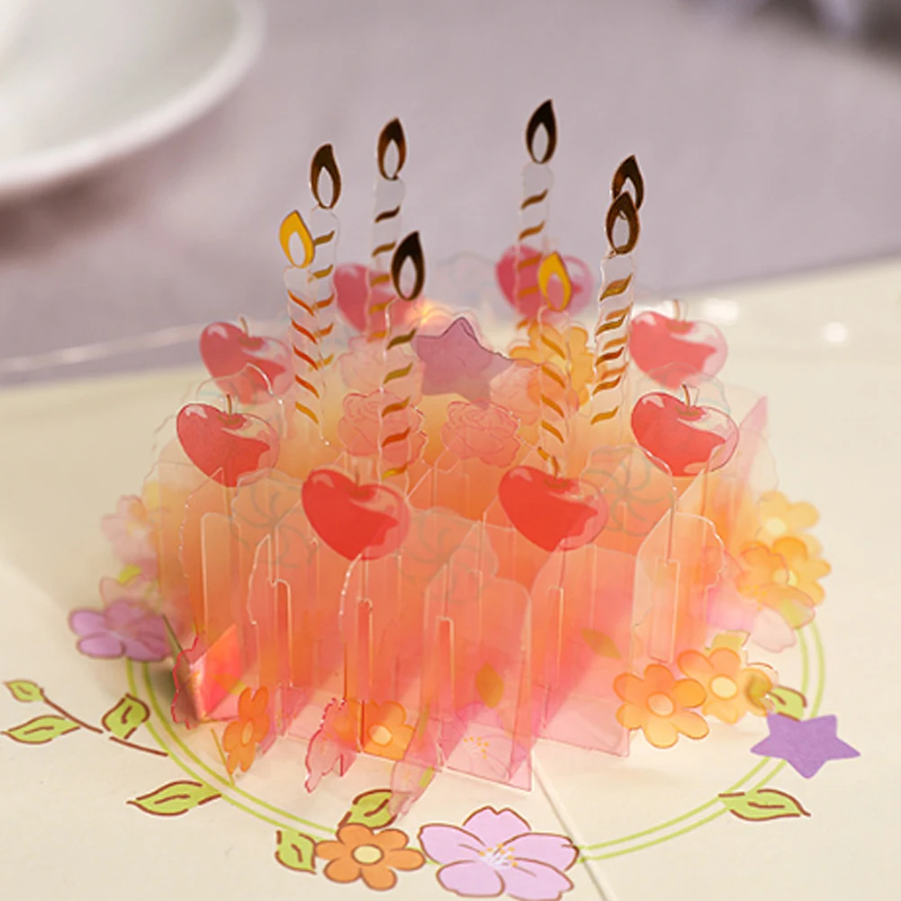 3D DIY Crystal Cake Greeting Card Birthday Cake Birthday Greeting Card with Mini Transparent Clear Pop Up Crystal birthday card
3D DIY Crystal Cake Greeting Card Birthday Cake Birthday Greeting Card with Mini Transparent Clear Pop Up Crystal birthday card