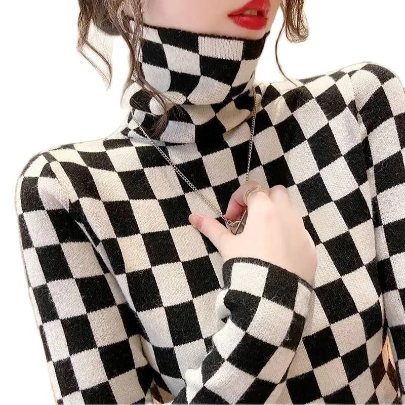All-In-One Velvet Thickened Pile Collar Bottoming Shirt Women Autumn Winter New High-Neck Long-Sleeved Slim-Fit All-Match Top
All-In-One Velvet Thickened Pile Collar Bottoming Shirt Women Autumn Winter New High-Neck Long-Sleeved Slim-Fit All-Match Top