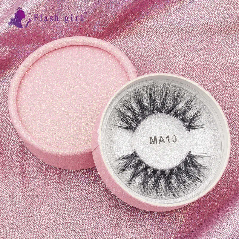 Flash Girl New Design 1 Pair Natural False Eyelashes 3D Mink Eyelashes Thick Soft Fake Eyelashes For Beauty Makeup MA10
Flash Girl New Design 1 Pair Natural False Eyelashes 3D Mink Eyelashes Thick Soft Fake Eyelashes For Beauty Makeup MA10