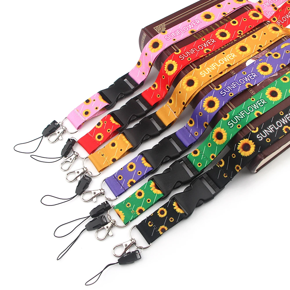 JY252 Sunflower Plant Print Buckle Lanyard for Neck Strap lanyard card Holder Gym Key Chain Badge Holder DIY Hang Rope Key Ring
JY252 Sunflower Plant Print Buckle Lanyard for Neck Strap lanyard card Holder Gym Key Chain Badge Holder DIY Hang Rope Key Ring