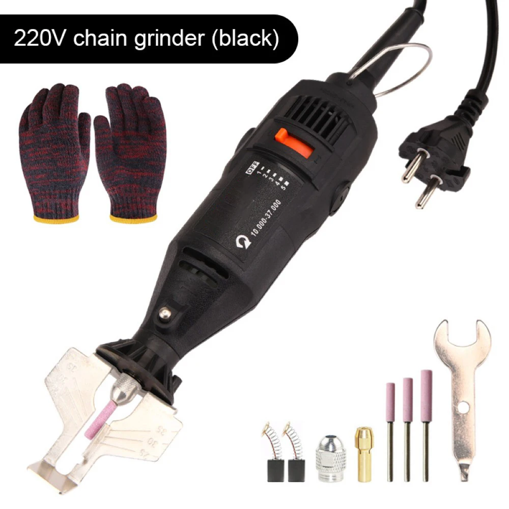 New Electric Chainsaw Sharpener Handheld Chain Grinder High Speed Chain Teeth Sharpening Grinding Machine File Tools Red
New Electric Chainsaw Sharpener Handheld Chain Grinder High Speed Chain Teeth Sharpening Grinding Machine File Tools Red