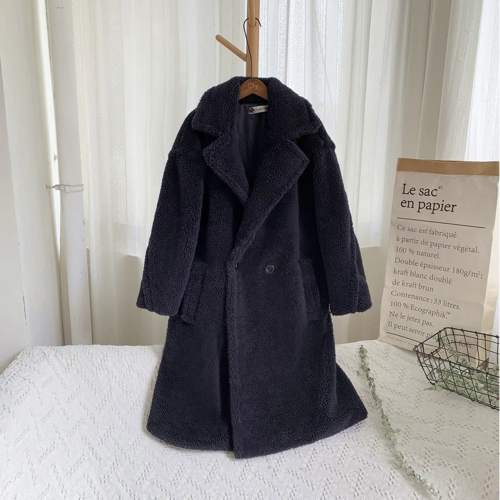 2020 Women's Coats Fashion Autumn And Winter Loose Medium Long Windbreaker Lamb Coat Warm Winter Jackets coat куртка A50
2020 Women's Coats Fashion Autumn And Winter Loose Medium Long Windbreaker Lamb Coat Warm Winter Jackets coat куртка A50