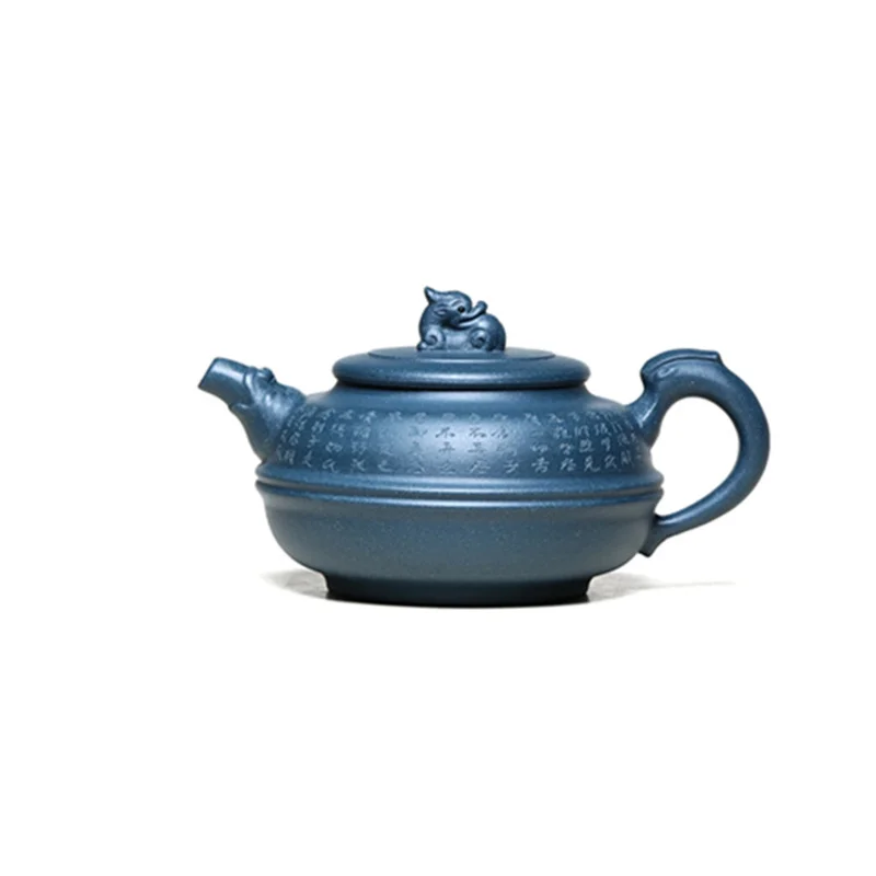 Yixing Purple Clay Pot Hand-carved and Painted Original Ore Sky Green Mud Dragon Pot Household Teapot Chinese Tea Set
Yixing Purple Clay Pot Hand-carved and Painted Original Ore Sky Green Mud Dragon Pot Household Teapot Chinese Tea Set