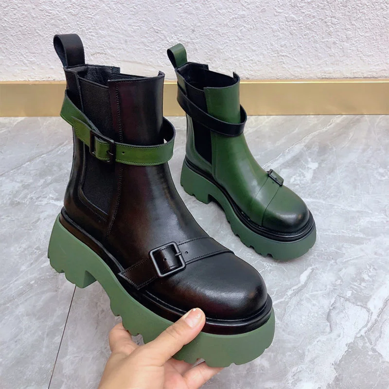 Chelsea Boot Fashion Leather Boots Woman Winter Shoes Warm Woman Boots High Quality Dwaterproof Water Platform Boots
Chelsea Boot Fashion Leather Boots Woman Winter Shoes Warm Woman Boots High Quality Dwaterproof Water Platform Boots