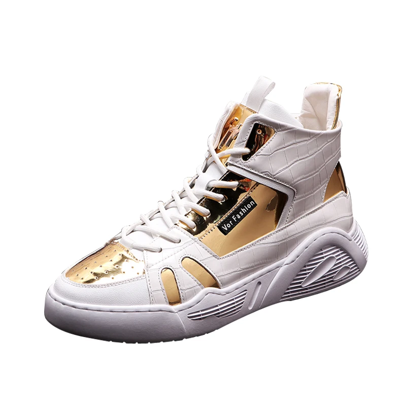 British Design Men Casual Party Banquet Dress Patent Leather Boots White Yellow Flats Shoes Platform Boot Ankle Botas Masculinas
British Design Men Casual Party Banquet Dress Patent Leather Boots White Yellow Flats Shoes Platform Boot Ankle Botas Masculinas