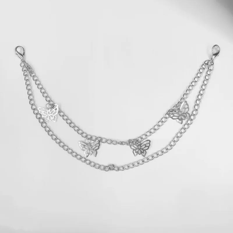 Double Butterfly Bag Chain Handle Shoulder Strap Pendant Crossbody Bag Extension Chain Metal Handbag Handle Bag Accessories New
Double Butterfly Bag Chain Handle Shoulder Strap Pendant Crossbody Bag Extension Chain Metal Handbag Handle Bag Accessories New
