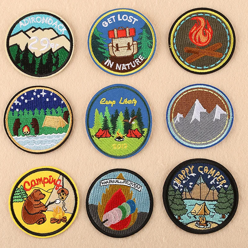 Customizable Wholesale Embroidery Processing New round Badge Cartoon Outdoor Animal Patch Embroidered Cloth Stickers
Customizable Wholesale Embroidery Processing New round Badge Cartoon Outdoor Animal Patch Embroidered Cloth Stickers