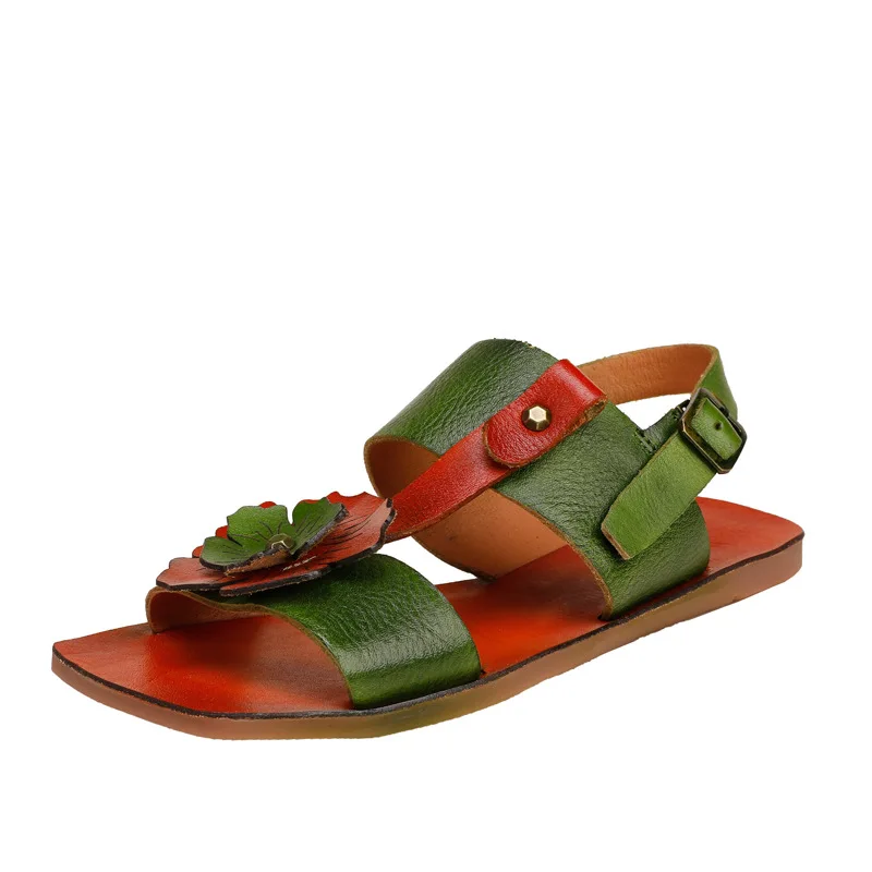 2021 spring and summer new Mori female color matching retro soft sole sandals women's shoes
2021 spring and summer new Mori female color matching retro soft sole sandals women's shoes