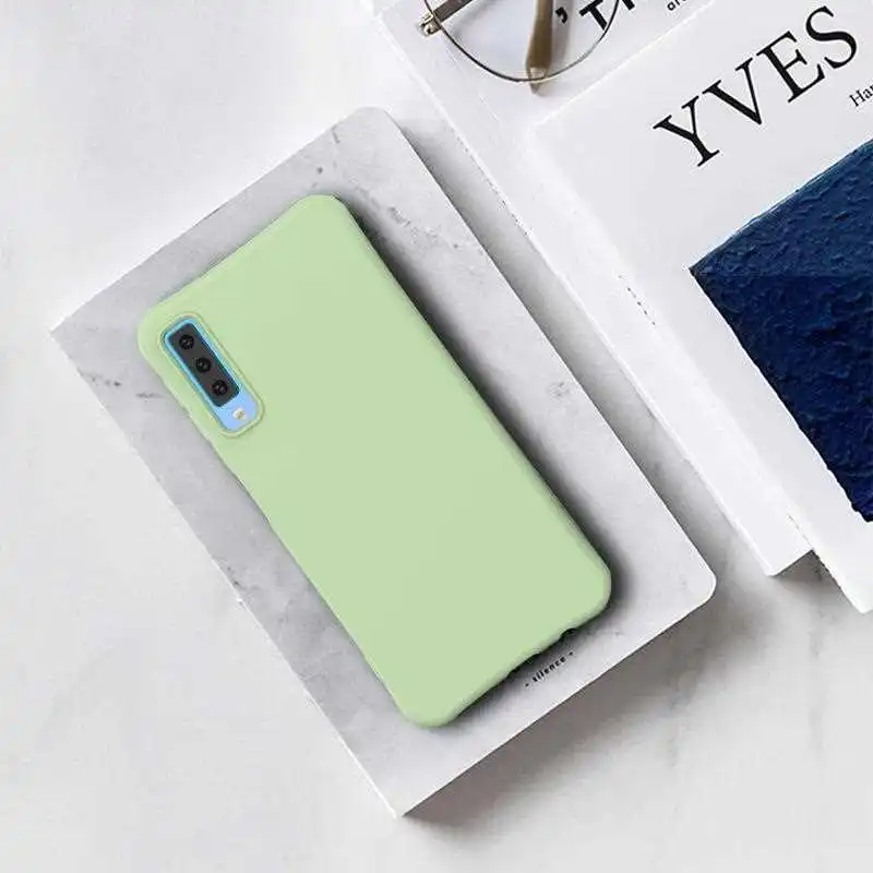 KatyChoi Shock Proof Plain Soft 6.0"For Samsung Galaxy A7 2018 Case For Samsung Galaxy A7 2018 A750 Phone Case Cover
KatyChoi Shock Proof Plain Soft 6.0"For Samsung Galaxy A7 2018 Case For Samsung Galaxy A7 2018 A750 Phone Case Cover