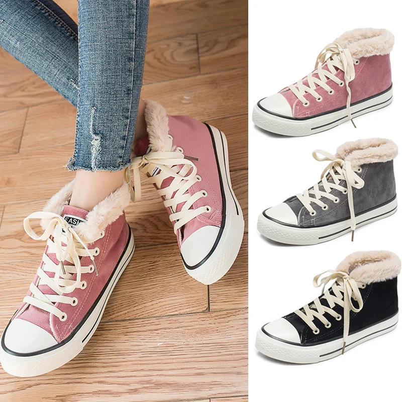 Womens High Top Canvas Shoes Lace Up Shoes for Spring Winter Fall Plus Size WHShopping
Womens High Top Canvas Shoes Lace Up Shoes for Spring Winter Fall Plus Size WHShopping