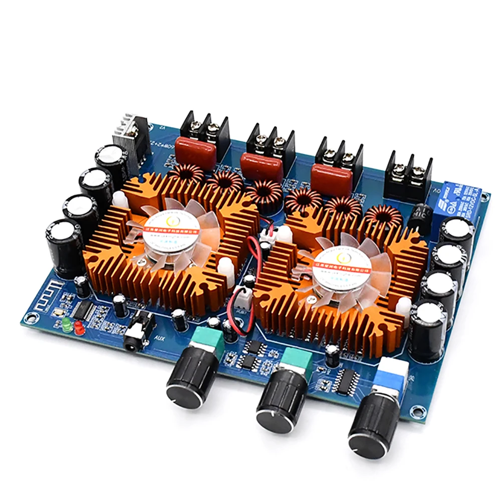 High Power Bluetooth 5.0 Digital Power Amplifier Board TDA7498E Power Supply DC 12-32V Dual 160W + 220W Full power XH-A128
High Power Bluetooth 5.0 Digital Power Amplifier Board TDA7498E Power Supply DC 12-32V Dual 160W + 220W Full power XH-A128