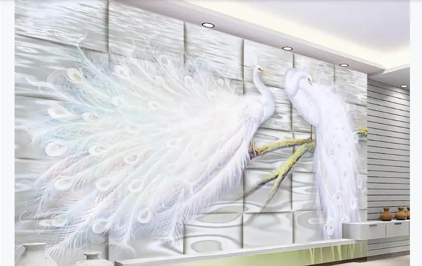 Creative Wallpaper Papel de parede 3D jade carving peacock Brick Mural Sofa Living Room Bedroom Photo Wallpaper
Creative Wallpaper Papel de parede 3D jade carving peacock Brick Mural Sofa Living Room Bedroom Photo Wallpaper