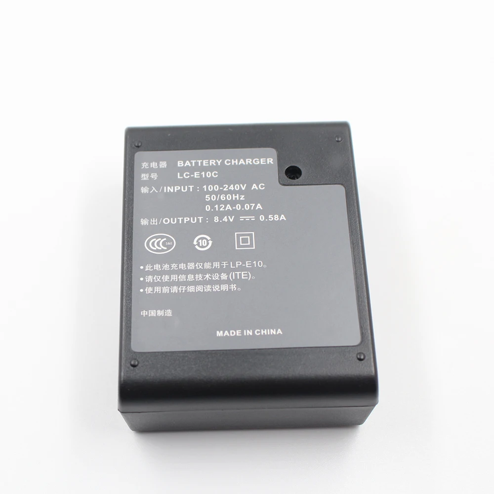 Cameras Battery Charger LP-E10 LC-E10E LC-E10C for Canon EOS 1100D 1200D 1300D 2000D Rebel T3 T5 T6 KISS X50 X70 Camera
Cameras Battery Charger LP-E10 LC-E10E LC-E10C for Canon EOS 1100D 1200D 1300D 2000D Rebel T3 T5 T6 KISS X50 X70 Camera