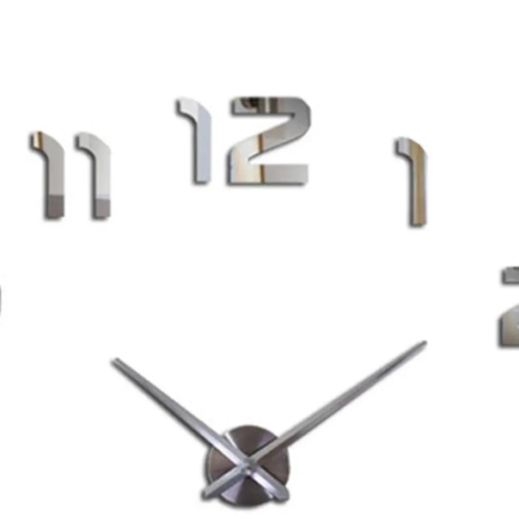 Modern Large Wall Clock DIY 3D Quartz Clock Decorative Watch For Living Room Kitchen Bedroom Office Frameless Home Decoration 
Modern Large Wall Clock DIY 3D Quartz Clock Decorative Watch For Living Room Kitchen Bedroom Office Frameless Home Decoration