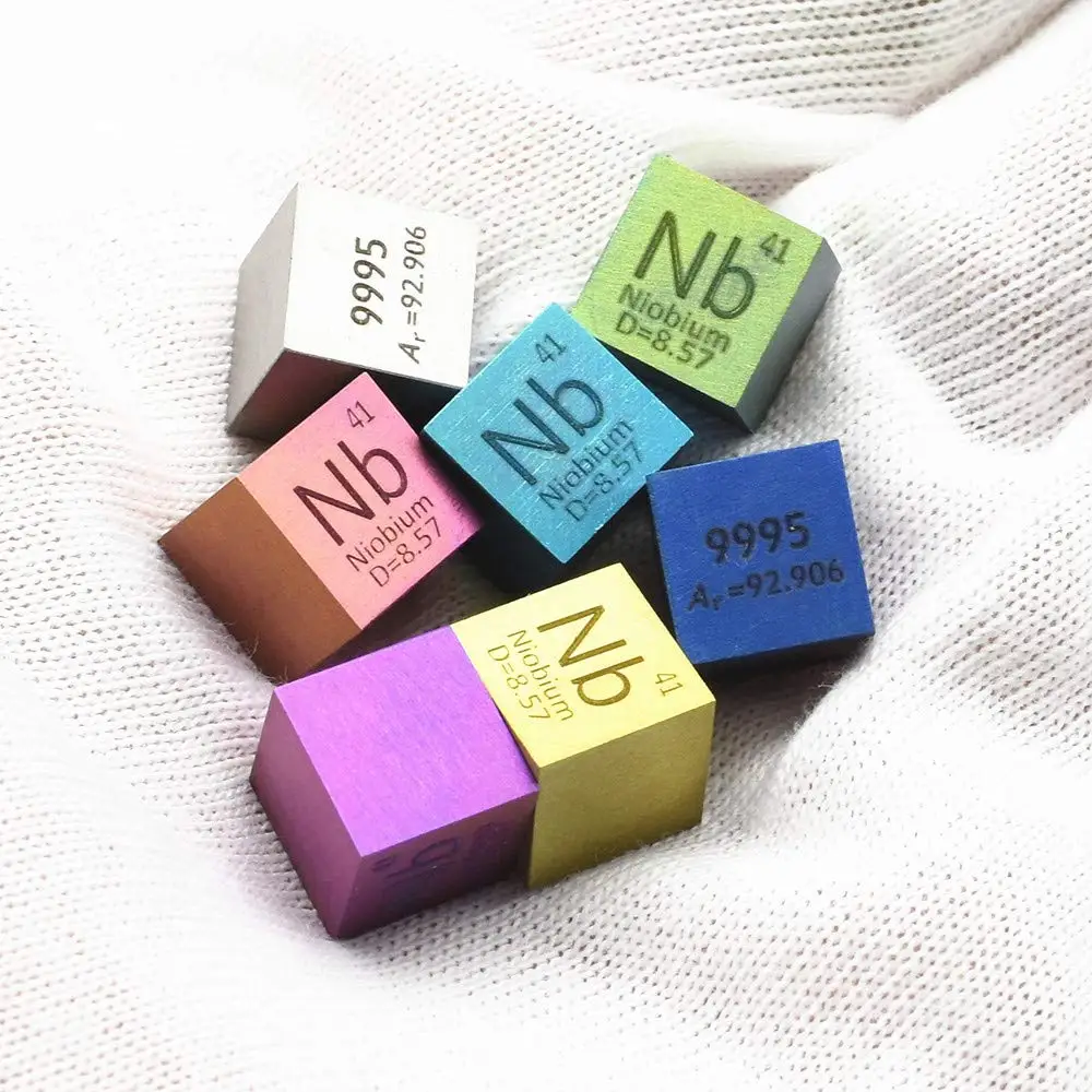 Rainbow Niobium Cubic Metal Niobium Periodic Phenotype Cube Purity Specification
Rainbow Niobium Cubic Metal Niobium Periodic Phenotype Cube Purity Specification