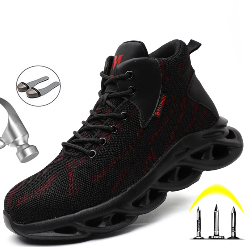Safety Boots Men Work Shoes Steel Toe Anti-puncture Safety Shoes Winter Boots Men Work Safety Boots Construction Work Sneakers
Safety Boots Men Work Shoes Steel Toe Anti-puncture Safety Shoes Winter Boots Men Work Safety Boots Construction Work Sneakers