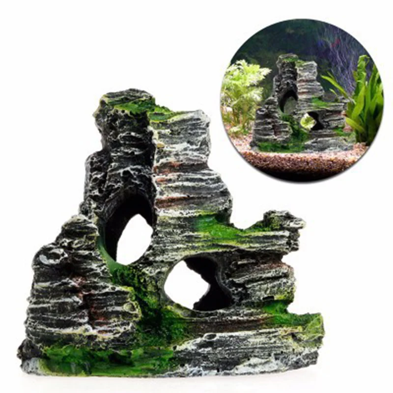 Aquarium Artificial Mountain Water Landscape Aquarium Decoration Aquarium Fish Tank Decoration Landscaping Accessories Rockery 
Aquarium Artificial Mountain Water Landscape Aquarium Decoration Aquarium Fish Tank Decoration Landscaping Accessories Rockery